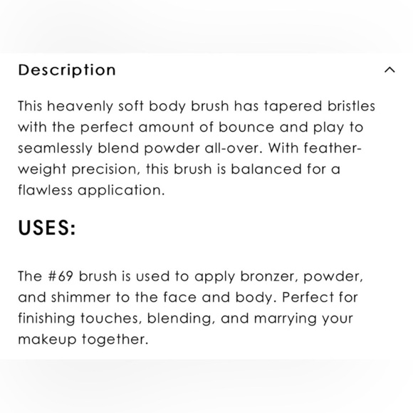 🌴 Scott Barnes Body Brush 69 - NEW IN PACKAGING - Picture 4 of 7